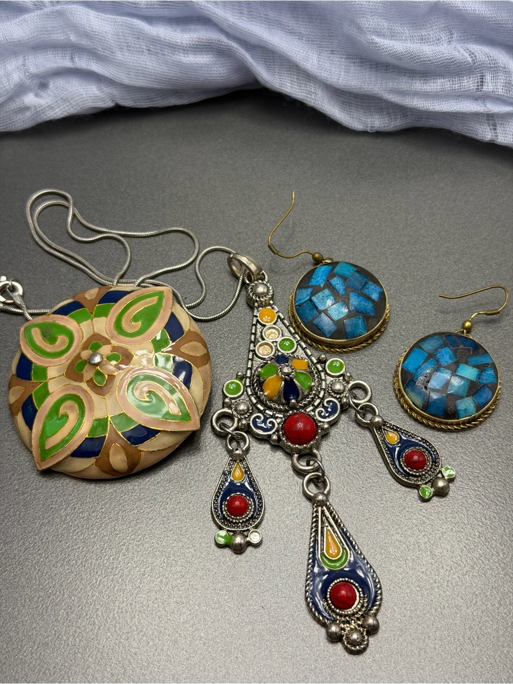 Three Vintage Pieces of Jewelry